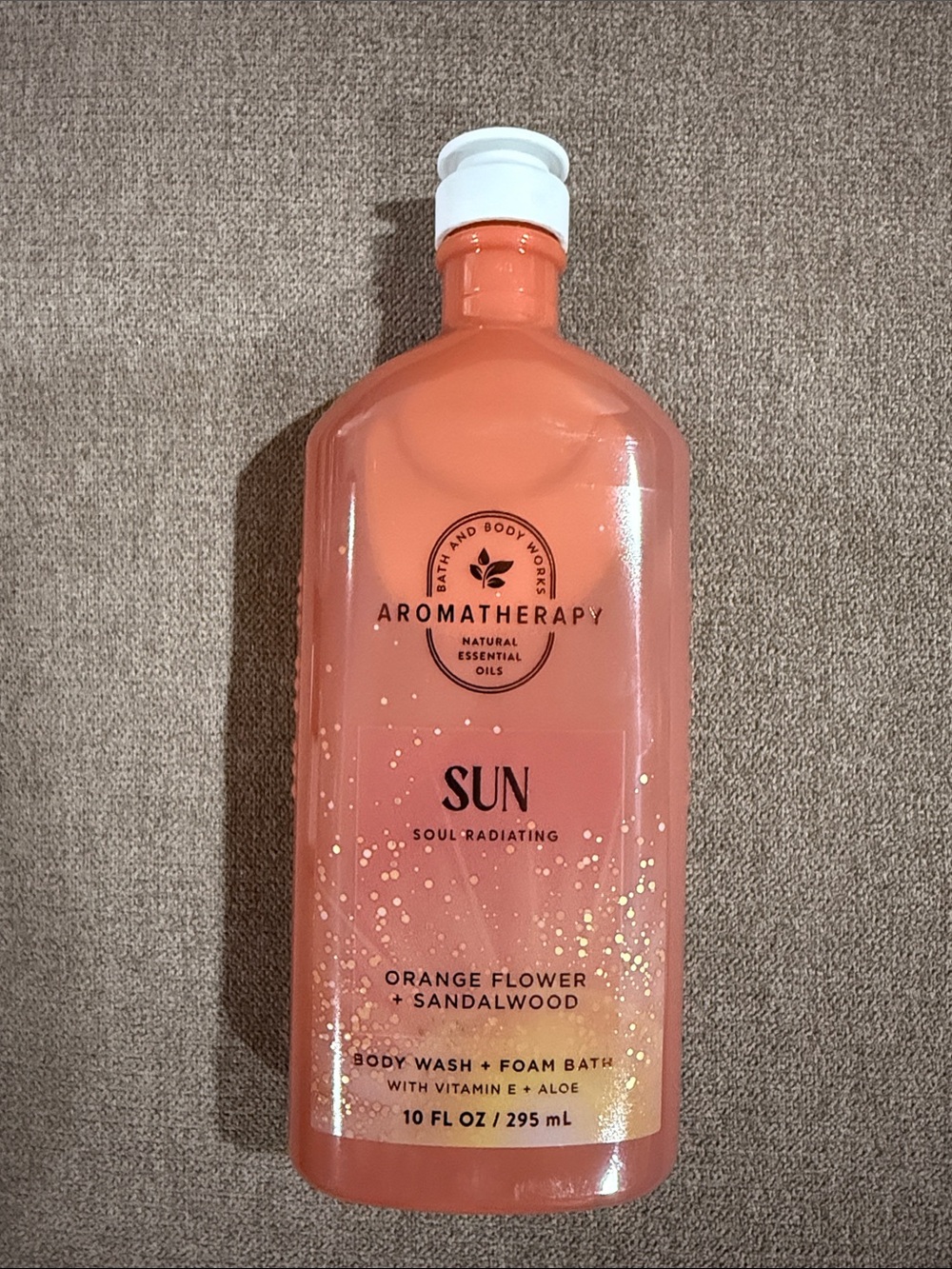 BBW 1pc Orange flower Sandalwood Aromatherapy BODY Wash